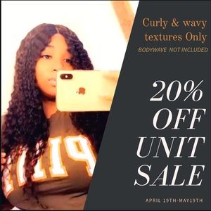 Hand Made wigs using 100% Virgin hair (Curly)